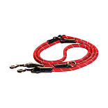 Rogz Hondenlijn Multi Rope Rood L