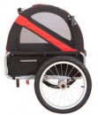 DoggyRide Hondenfietskar Mini 20 Cabin Rood/Grijs