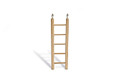 Beeztees Houten ladder met 6 treden.