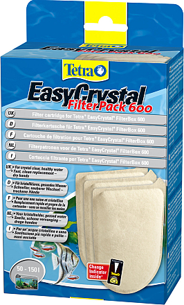 Tetra EasyCrystal filterpack 600 3 st