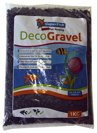 SuperFish Deco grind zwart 1 kg