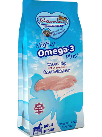 Renske hondenvoer Mighty Omega Plus (MOP) Kip 3 kg