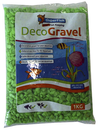 SuperFish Deco grind neon groen 1 kg