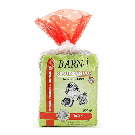 Barn-i kruidenhooi rozenbottel & mint<br> 500 gr